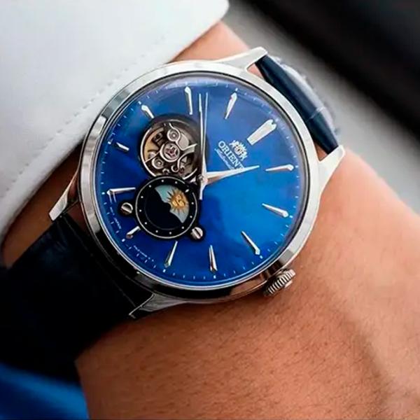 Ceas de mână pentru bărbați Orient RA-AS0103A30B Mecanic / 42 mm photo 5