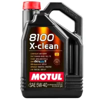 Моторное масло Motul 8100 X-Clean 5W-40 5л синтетическое