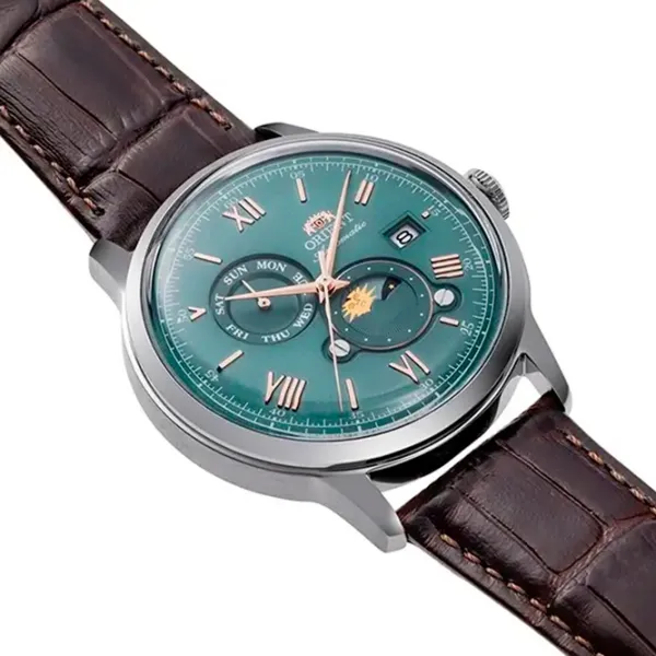 Ceas de mână pentru bărbați Orient RA-AK0805E30B Mecanic / 42 mm photo 2