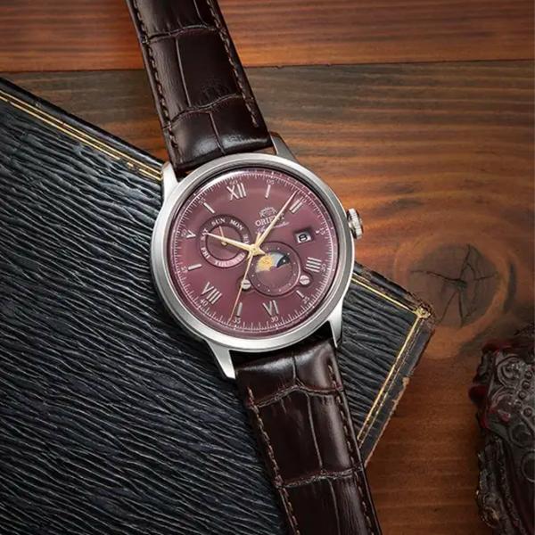 Ceas de mână pentru bărbați Orient RA-AK0807R30B Mecanic / 42 mm photo 3