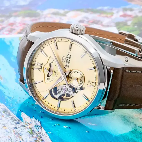 Ceas de mână pentru bărbați Orient RE-AV0B10G00B Mecanic / 41 mm photo 3