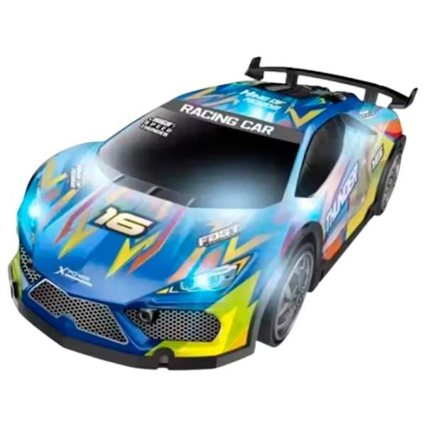 Машинка Lead Honor Sports Car Body Light Thunder LH-C071  / / Черный Синий photo 1