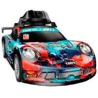 Машинка Lead Honor Racing Car Wolf LH-C076  / 2.4 ГГц / Черный Красный