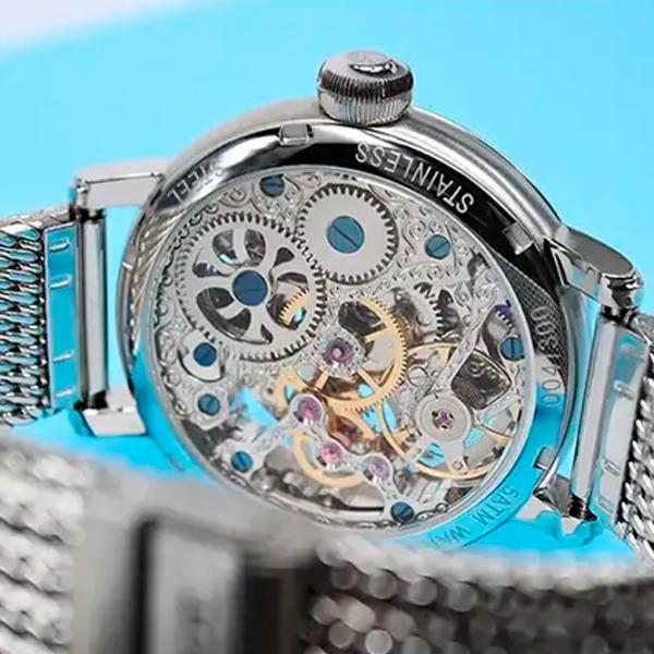 Ceas de mână pentru bărbați Poljot International 9730.2940552M Mecanic / 43 mm photo 5
