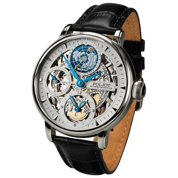 Ceas de mână pentru bărbați Poljot International 9730.2940551 Mecanic / 43 mm photo 1