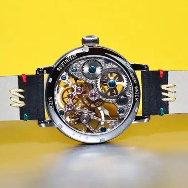 Ceas de mână pentru bărbați Poljot International 9910.1942111 Mecanic / 43 mm photo 3 Ceas de mână pentru bărbați Poljot International 9910.1942111 Mecanic / 43 mm photo 3