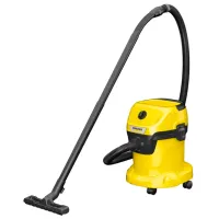 Промышленный пылесос KARCHER WD 3 V-15/6/20 + Brush DN35 1000 Вт / Желтый photo 2