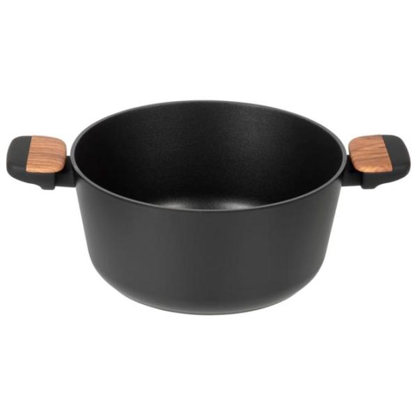 Кастрюля Resto Pot with lid 4.4л Алюминий / Черный photo 3