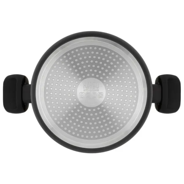 Кастрюля Resto Pot with lid 4.4л Алюминий / Черный photo 5