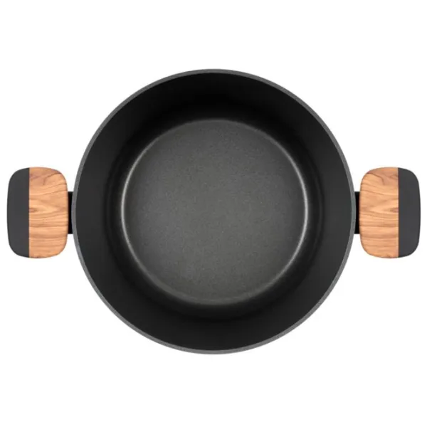 Кастрюля Resto Pot with lid 4.4л Алюминий / Черный photo 6