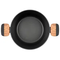Кастрюля Resto Pot with lid 4.4л Алюминий / Черный photo 6