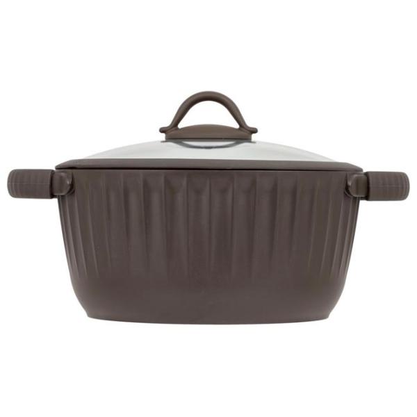 Кастрюля Resto Pot with lid 4.4л Алюминий / Коричневый photo 2