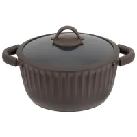 Кастрюля Resto Pot with lid 4.4л Алюминий / Коричневый photo 3