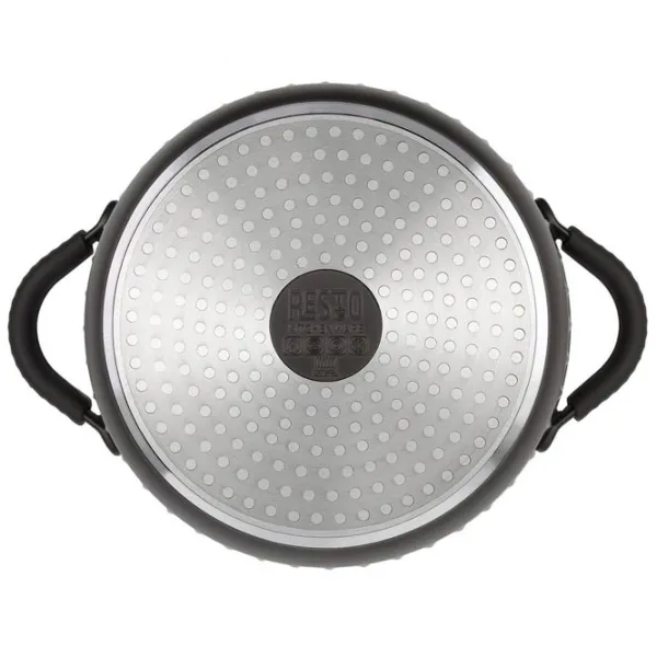 Кастрюля Resto Pot with lid 4.4л Алюминий / Коричневый photo 7