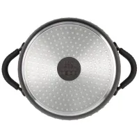 Кастрюля Resto Pot with lid 4.4л Алюминий / Коричневый photo 7