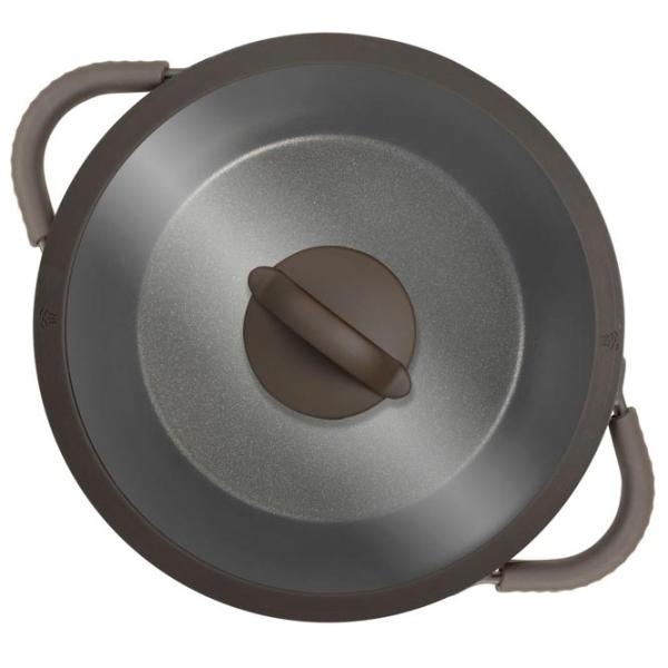 Кастрюля Resto Pot with lid 4.4л Алюминий / Коричневый photo 9