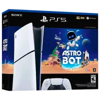Sony PlayStation 5 Slim Digital Edition 1ТБ + Astro Bot 1 ТБ / Белый