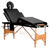 Массажный стол Bodyfit 4084 Черный