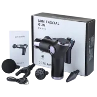 Массажер Miscellaneous Mini GUN KM 515 Черный
