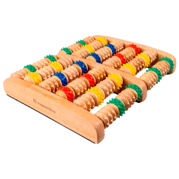 Aparat de masaj Insportline 25948 Wooden photo 1