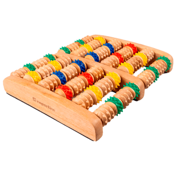 Aparat de masaj Insportline 25948 Wooden photo 1