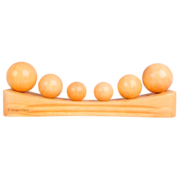Aparat de masaj Insportline 25249 Wooden photo 1