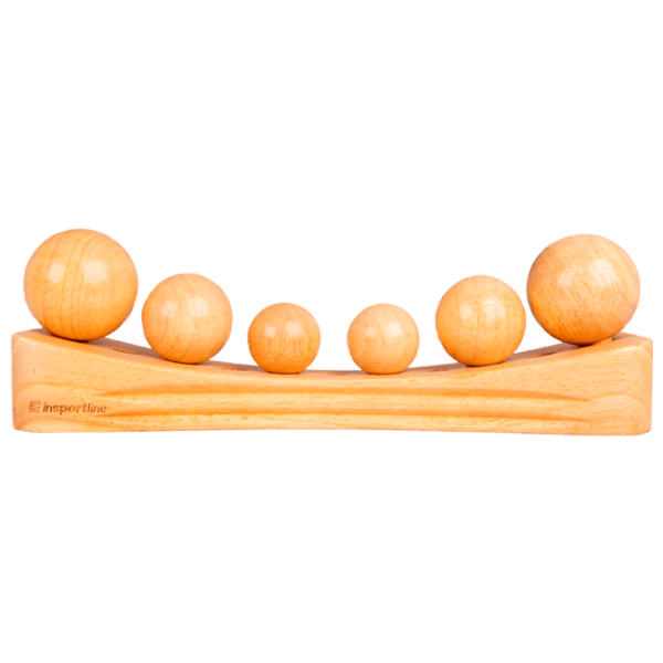 Aparat de masaj Insportline 25249 Wooden photo 1