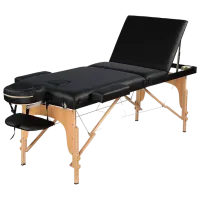 Массажный стол SMDFit BM3523-1.2.3 PVC-10 Черный