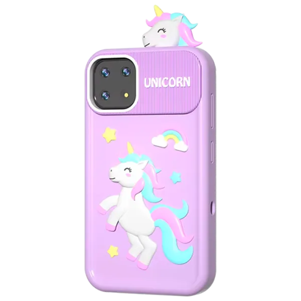 Интерактивная игрушка Cute Pet Smart Phone PI Plus Unicorn  3+ / Черный Фиолетовый photo 1