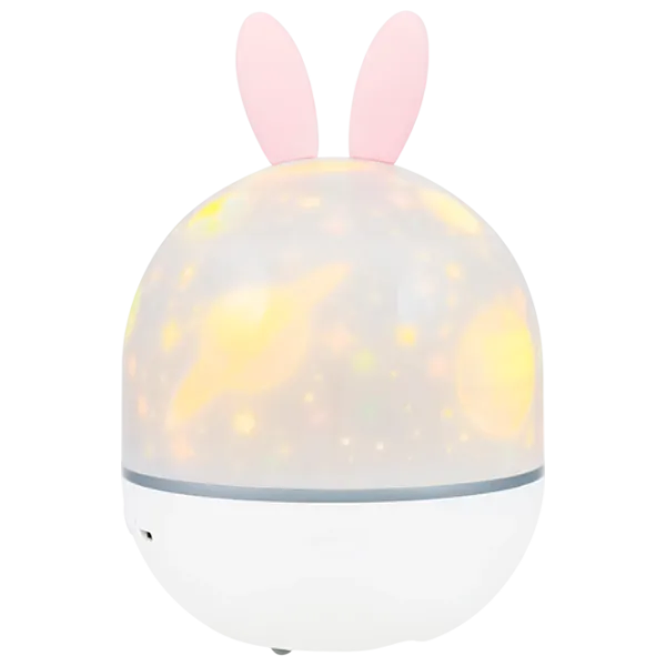 Проектор звезд Night Light Cute 21in1  1+ / Желтый Белый photo 1