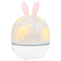 Проектор звезд Night Light Cute 21in1  1+ / Желтый Белый