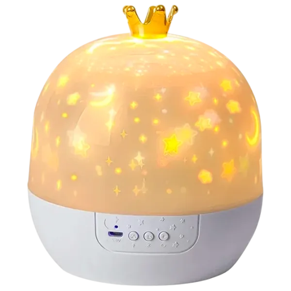 Проектор звезд Night Light Fantasy Crown 21in1  1+ / Разноцветный Белый photo 1 Проектор звезд Night Light Fantasy Crown 21in1  1+ / Разноцветный Белый photo 1
