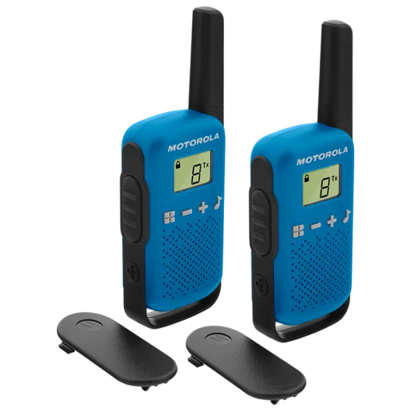 Stații Radio Motorola Talkabout T42 twin pack  Blue photo 1