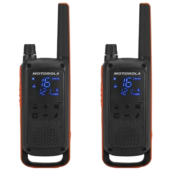 Stații Radio Motorola Talkabout T82 twin pack  Orange photo 1