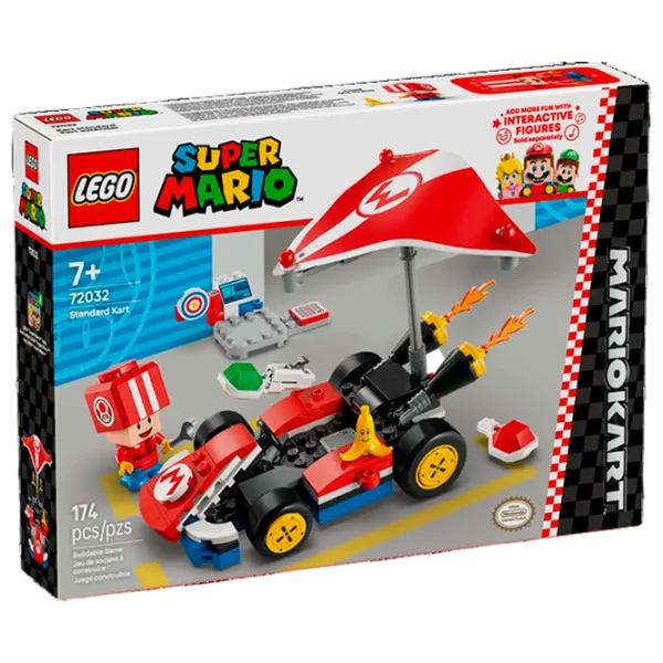 Constructor LEGO Standard Kart Mașină/ Red photo 1