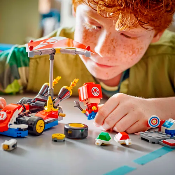 Constructor LEGO Standard Kart Mașină/ Red photo 8