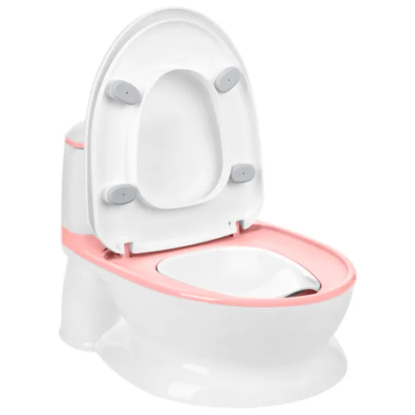 Горшок Kikka Boo Flushy 31401010037 Унисекс / de la 12 pîna la 36 luni / Белый Розовый photo 3