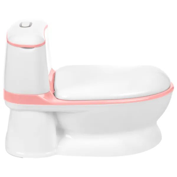 Горшок Kikka Boo Flushy 31401010037 Унисекс / de la 12 pîna la 36 luni / Белый Розовый photo 5