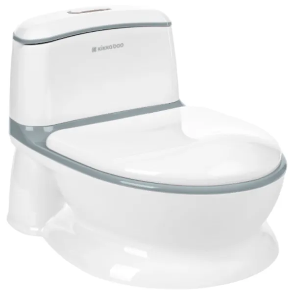 Горшок Kikka Boo Flushy 31401010035 Унисекс / de la 12 pîna la 36 luni / White Gray photo 1 Горшок Kikka Boo Flushy 31401010035 Унисекс / de la 12 pîna la 36 luni / White Gray photo 1