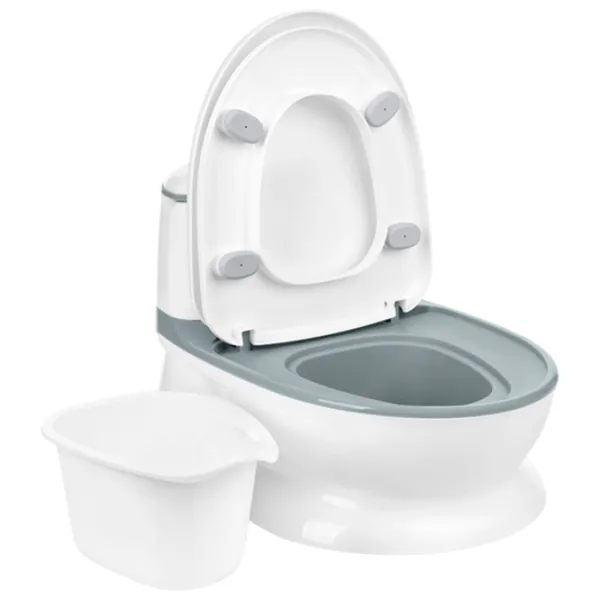 Горшок Kikka Boo Flushy 31401010035 Унисекс / de la 12 pîna la 36 luni / White Gray photo 4 Горшок Kikka Boo Flushy 31401010035 Унисекс / de la 12 pîna la 36 luni / White Gray photo 4