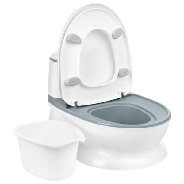 Горшок Kikka Boo Flushy 31401010035 Унисекс / de la 12 pîna la 36 luni / White Gray photo 4 Горшок Kikka Boo Flushy 31401010035 Унисекс / de la 12 pîna la 36 luni / White Gray photo 4