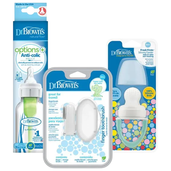 Set biberoane Dr. Brown's Options+ Unisex / 0.25l / Transparent photo 1