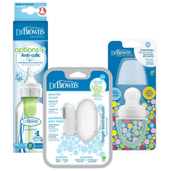 Set biberoane Dr. Brown's Options+ Unisex / 0.25l / Transparent photo 1