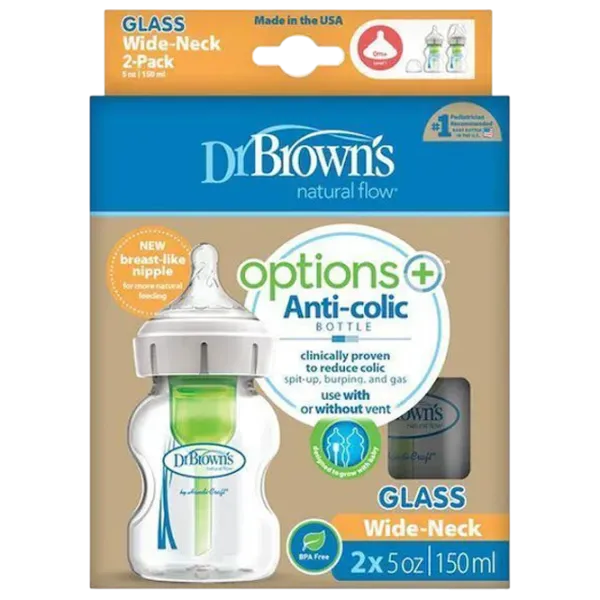 Biberon Dr. Brown's Options+ Unisex / 0.15l / Transparent photo 3