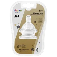 Соска для бутылочки Akuku AK.114472 Унисекс / / Прозрачный