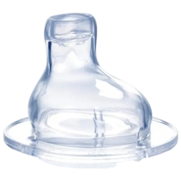 Tetină pentru biberon Nuby ID1538 Unisex / / Transparent photo 1