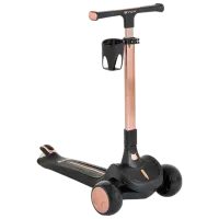 Детский двухколёсный самокат Moni Aero (MT.225315) 50 кг/ Угольный