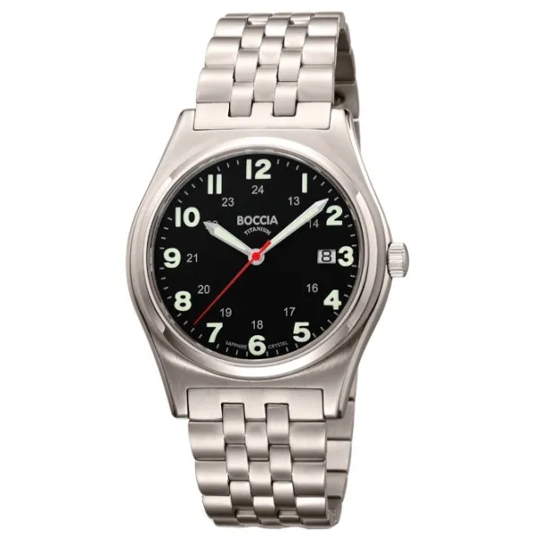 Наручные часы для мужчин Boccia 3674-02 Кварцевый / 39 мм photo 1 Наручные часы для мужчин Boccia 3674-02 Кварцевый / 39 мм photo 1
