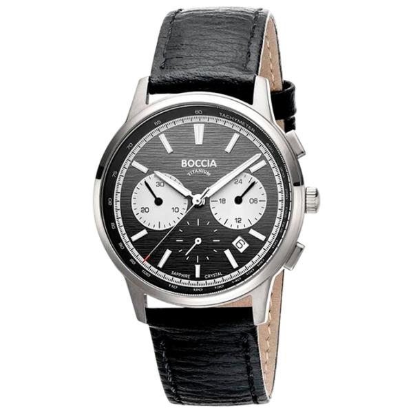 Наручные часы для мужчин Boccia 3734-01 Кварцевый / 40 мм photo 1 Наручные часы для мужчин Boccia 3734-01 Кварцевый / 40 мм photo 1