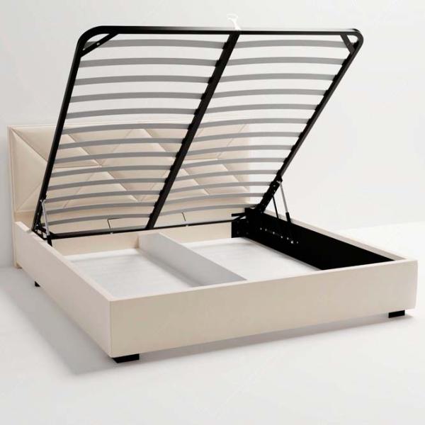 Кровать My-Style my-Nova 140 x 200 см / Фанера / Кремовый photo 5